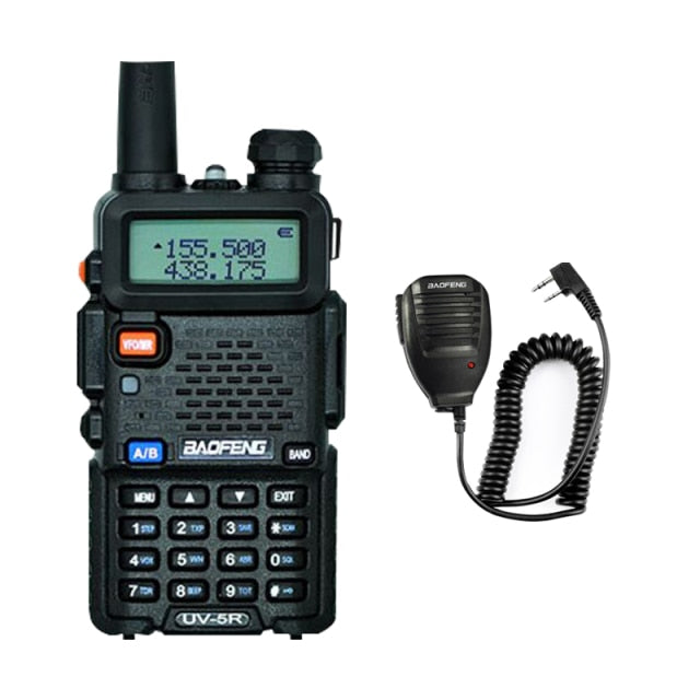 1pcs / 2pcs Baofeng UV-5R Walkie Talkie VHF UHF-Upgrade-Version Radiosender 5W Tragbares Baofeng uv5r Zwei-Wege-Radio CB-Radio