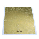 100Pcs Art Craft Design Paper Gilding Imitation Gold Sliver Copper Foil Papers DIY Craft Decor Leaf Leaves Sheets 14x14cm