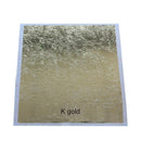 100Pcs Art Craft Design Paper Gilding Imitation Gold Sliver Copper Foil Papers DIY Craft Decor Leaf Leaves Sheets 14x14cm