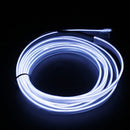 EL Wire Car Interior Atmosphere Ambient Light Tube LED Strip Flexible Neon Lamp Glow String Light For Car Decoration Car Styling