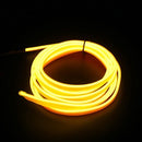 EL Wire Car Interior Atmosphere Ambient Light Tube LED Strip Flexible Neon Lamp Glow String Light For Car Decoration Car Styling