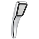 ZhangJi, gran oferta, cabezal de ducha de 300 agujeros, flujo de ahorro de agua con boquilla de pulverización de alta presión de lluvia ABS cromada, accesorios de baño