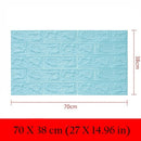 Wallpaper self-adhesive foam wallpaper home bedroom warm 3d stereo wall stickers waterproof and moisture-proof TV background