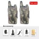 Zastone X6 Mini Walkie Talkie 400-470 UHF Walkie Talkie Portable Handheld Radio Comunicador Two-Way Ham Radio