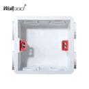 Mounting Lining Box for 86*86mm Wall Switch and Socket Wallpad Cassette Universal White Wall Back Junction Box