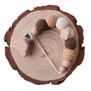 Cadena de chupete para bebé, Clip de madera de elefante, bolsa de cuentas geométricas de ganchillo, mordedor de madera, varilla pequeña, Clips para chupete de bebé, 1 ud.