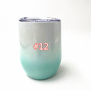 rainbow Egg Beer Cup 9oz Wine Cup Stainless Steel Vacuum Coffee Tumbler Mug Termos Tumbler Thermos