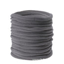 10 unids/lote de diadema de nailon para niña, accesorios para el cabello DIY, banda elástica para la cabeza, tocados de moda para niños, turbante para bebé