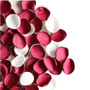 100 pieces /bag Artificial Silk Rose Petals Satin Petals Silk For Weddings Silk Handmade Soft Satin Rose Petals
