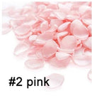 100 pieces /bag Artificial Silk Rose Petals Satin Petals Silk For Weddings Silk Handmade Soft Satin Rose Petals