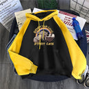 Support Your Local Street Cats Print Women Hoodie Cartoons Crewneck Clothes Vintage Loose Sweatshirt Street Hip Hop Hoody Womens
