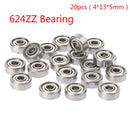 10pc 693ZZ 605RS 605ZZ 698ZZ 624ZZ 694ZZ 695ZZ 696ZZ Miniature Ball Bearings Small Double Shielded