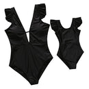 Fashion Mommy And Me Clothes Family Swimwear For Mother Daughter Swimsuit Matching Bikini Women Girls Clothes