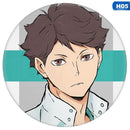 ¡¡Anime Haikyuu!! Broche Metal Voleibol Niño Insignia Cosplay Mochila Ropa Accesorios