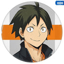 ¡¡Anime Haikyuu!! Broche Metal Voleibol Niño Insignia Cosplay Mochila Ropa Accesorios
