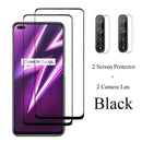 for OPPO Realme 6 Pro Glass Screen Protectors On Realmi 7 pro 6i 6 i 7i i7 8 Protective Tempered Camera Len Glass Film Realme6i