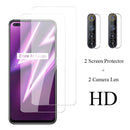 for OPPO Realme 6 Pro Glass Screen Protectors On Realmi 7 pro 6i 6 i 7i i7 8 Protective Tempered Camera Len Glass Film Realme6i