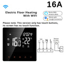 Tuya WiFi Smart Thermostat, Heating Temperature Controller with Celsius/Fahrenheit LED Touch Screen Work with Alexa Google Home