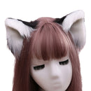 Schöne pelzige Tier Tier Ohren Haarspange Anime Lolita Wolf Katze Cosplay Haarnadeln X7YA