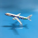 JASON TUTU Original model a380 airbus Boeing 747 airplane model aircraft Diecast Model Metal 1:400 airplane toy Gift collection