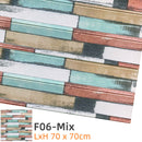 Kaguyahime 3D Wallpaper DIY Marble Sticker Waterproof Stickers Wall Papers Home decor Kids Room 3D Self-Adhesive Wallpaper Brick