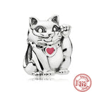 100% 925 Sterling Silber Feder Stammbaum Schneeflocken Junge baumeln Perlen passend für Original Pandora Charms Armbänder DIY Damen Schmuck