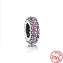 100% 925 Sterling Silber Feder Stammbaum Schneeflocken Junge baumeln Perlen passend für Original Pandora Charms Armbänder DIY Damen Schmuck