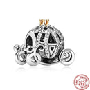 100% 925 Sterling Silber Feder Stammbaum Schneeflocken Junge baumeln Perlen passend für Original Pandora Charms Armbänder DIY Damen Schmuck