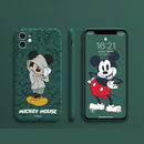 DISNEY 2021 Minnie Silikonhülle für iPhone 11 Pro Xs Max iPhone SE 2020 6 6S 7 8 Plus Offizielles Liquid Silicon 360 Full Cover