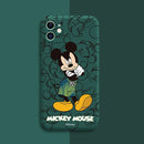DISNEY 2021 Minnie Silikonhülle für iPhone 11 Pro Xs Max iPhone SE 2020 6 6S 7 8 Plus Offizielles Liquid Silicon 360 Full Cover