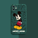 DISNEY 2021 Minnie Silikonhülle für iPhone 11 Pro Xs Max iPhone SE 2020 6 6S 7 8 Plus Offizielles Liquid Silicon 360 Full Cover