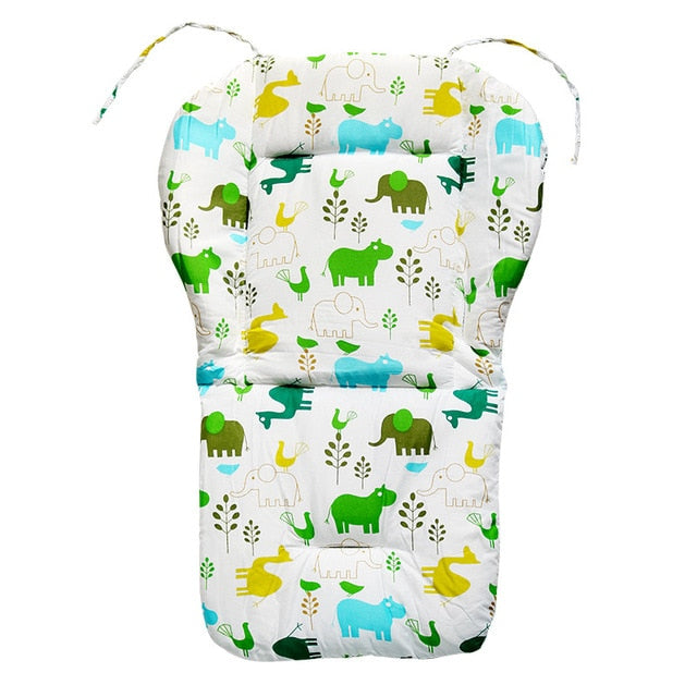 Baby Kids Highchair Cushion Pad Mat Booster Seats Cushion Pad Mat Feeding Chair Cushi on Pad Stroller Cushion Mat Cotton fabric