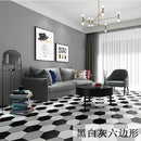 Self-adhesive floor wallpaper bathroom waterproof stickers 3d wallpaper floor tiles bedroom kitchen floor non-slip wall stickers