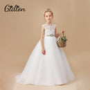 Girls Dress Elegant New Year Princess Children Party Dress Wedding Gown Kids Dresses for Girls Birthday Party Dress 2-14T