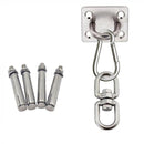 Hammock Bracket Suspension Hook Sex Swing Hanger Buckle Ceiling Mount Kit Accessories For Hanging Chair Gym Fitness Aerial Yoga