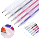 1Set Fabric Markers Pencil Fade Out for Drawing Lines Disappearing Marker Pens PP Multi Purpose DIY Craft Sewing Accessories