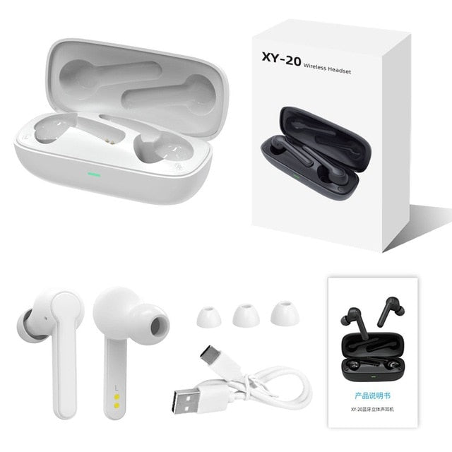 XY-20 Anker Soundcore Vida Real Wireless Kopfhörer mit 4 Mikrofonen PVC 8.0 Rauschunterdrückung 40h Spielzeit IPX7 Wasserdicht
