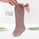 2020 Baby Girls Socks New Toddlers Girl Big Bow Knee High Long Soft Kids Socks Bowknot 100% Cotton 0-3 Years Newborn Socks
