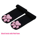 New Cat Paw Socks for Women Girls Kawaii 3D Cat Claw Toe Beanies Cute Gift Lolita PawPads Cosplay Cat Paw Pad Thigh High Socks