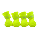 Pet Dog Rainshoes Waterproof Silicone Dog Shoes Anti-skid Boots For Small Medium Large Dogs Cats Rainy Days Appear Pet Supplies