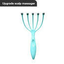Best Selling Head Massager Five Finger Ball Plastic Scalp Massager Relieve Pressure Itch Massager For Head Rake Head Skin