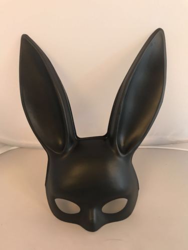 Máscara de conejito Sexy de Halloween para mujer, máscaras de Cosplay, máscaras de Orejas de conejo, fiesta, Bar, club nocturno, accesorios de disfraz