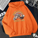 Support Your Local Street Cats Print Women Hoodie Cartoons Crewneck Clothes Vintage Loose Sweatshirt Street Hip Hop Hoody Womens