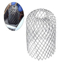 Filtros protectores para canalones de techo, filtro de aluminio expandido de 3 pulgadas, colador que detiene el bloqueo, drenajes de hojas, cubierta de red de drenaje de escombros