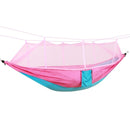 1-2 Person 260*140cm Camping Hammock Outdoor Mosquito Bug Net Portable Parachute Nylon  for Sleeping Travel Hiking