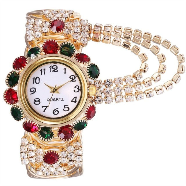 2021 Top-Marke Luxus Strass Armbanduhr Frauen Uhren Damen Armbanduhr Relogio Feminino Reloj Mujer Montre Femme Uhr
