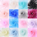 2021 MYYBLE Hochzeitsaccessoires Bolero Brautumhang Perlen Hochzeit Cape kurz vorne lang hinten Damen Wrap Cape Abend Wickelschal