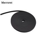 1m/2m/5m/10m/lot GT2-6mm offene Zahnriemenbreite 6mm GT2 Riemen Gummi-Aramid-Faser auf Länge geschnitten für 3D-Drucker Großhandel