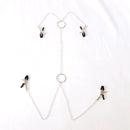 Juegos sexuales para adultos, juguetes para mujeres, parejas, pinzas para pezones de Metal, Collar esclavo, Bdsm, Bondage sexual, esclavo, accesorios eróticos, productos sexuales