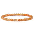4mm Chakra Beads Energy Bracelet Natural Round Agates Onyx Stone Stretch Bracelet Bangles for Women Men Handmade Yoga Jewelry